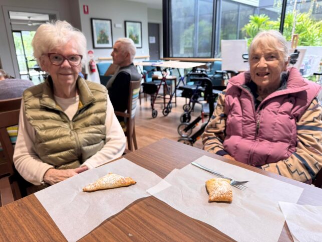 Residents enjoying activities at Holmwood Aged Care in Healesville in Autumn 2026