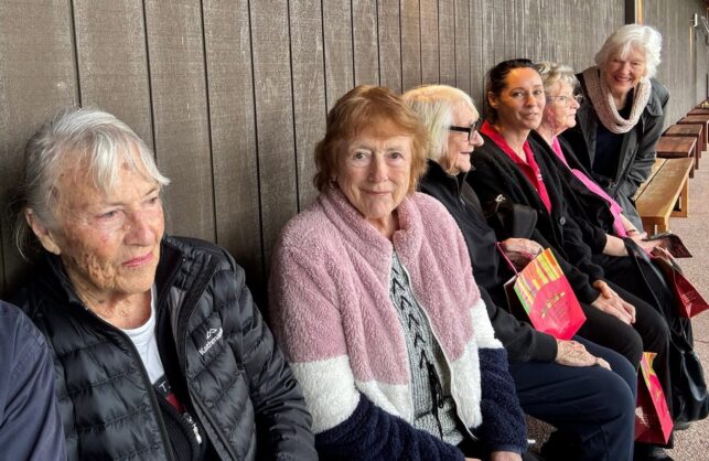 Holmwood Aged Care residents visiting the The Chocolateries Yarra Valley